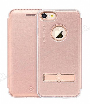 Totu Design Acme Series iPhone 7 / 8 Standl Kapakl Rose Gold Klf
