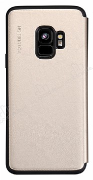 Totu Design Acme Series Samsung Galaxy S9 Kapakl Gold Klf