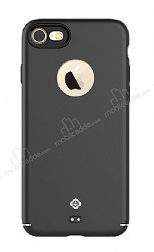 Totu Design Color Series iPhone 7 Siyah Rubber Klf