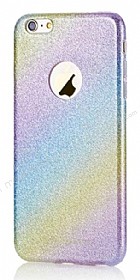 Totu Design Colorful iPhone 6 / 6S Simli Silikon Klf