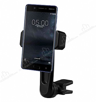 Totu Design CT04 Nokia 5 Siyah Ara Havalandrma Tutucu