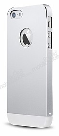 Totu Design iPhone SE / 5 / 5S Silver Metal Klf