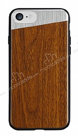 Totu Design iPhone 7 / 8 Ahap Kahverengi Rubber Klf
