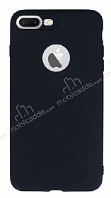 Totu Design iPhone 7 Plus Kamera Korumal Siyah Silikon Klf