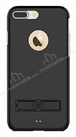 Totu Design Jaeger II iPhone 7 Plus Standl Alminyum Siyah Klf