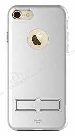 Totu Design Jaeger II iPhone 7 Standl Alminyum Silver Klf