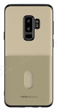 Totu Design Jazz Series Samsung Galaxy S9 Kartlkl Gold Rubber Klf