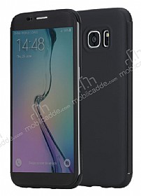 Totu Design Samsung Galaxy S7 Manyetik Kapakl Siyah Klf