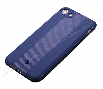 Totu Design Soft Series iPhone 7 / 8 Lacivert Silikon Klf