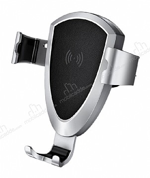 Totu Design Star Shield Wireless arj zellikli Silver Ara Tutucu