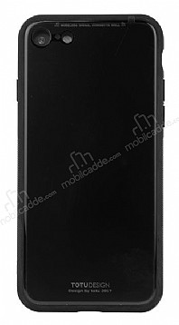 Totu Design Style Series iPhone 7 / 8 Siyah Silikon Klf