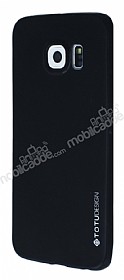 Totu Design Thin Tpu Serisi Samsung Galaxy S6 Edge Siyah Silikon Klf