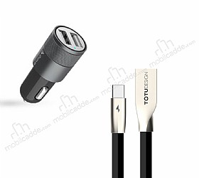 Ihave Premium USB Type-C Siyah Ara arj Aleti
