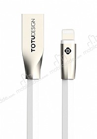 Totu Design Zinc Alloy Lightning Beyaz Data Kablosu 1,20m
