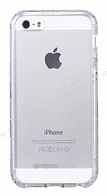 Totu Design Air Bag iPhone SE / 5 / 5S effaf Silikon Klf
