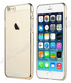 Totu Design Breeze iPhone 6 Plus / 6S Plus Gold Rubber Klf