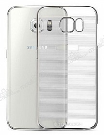 Totu Design Breeze Samsung i9800 Galaxy S6 Dark Silver Rubber Klf