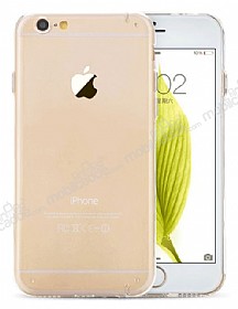 Totu Design iPhone 6 / 6S Gold Metal Tulu Kamera Korumal Kristal Klf