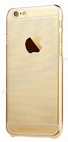 Totu Design iPhone 6 / 6S Air Serisi Gold Ultra nce Rubber Klf