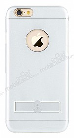 Totu Design iPhone 6 Plus / 6S Plus Standl Alminyum Silver Klf