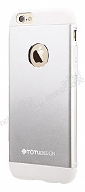 Totu Design Knight iPhone 6 Plus / 6S Plus Metal Silver Klf