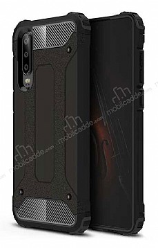 Tough Power Huawei P30 Lite Ultra Koruma Siyah Klf