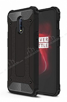 Tough Power OnePlus 7 Ultra Koruma Siyah Klf