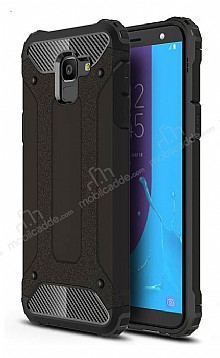 Tough Power Samsung Galaxy J6 Ultra Koruma Siyah Klf