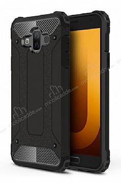 Tough Power Samsung Galaxy J7 Duo Ultra Koruma Siyah Klf