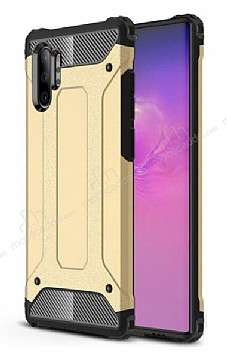 Tough Power Samsung Galaxy Note 10 Ultra Koruma Gold Klf
