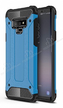 Tough Power Samsung Galaxy Note 9 Ultra Koruma Mavi Klf