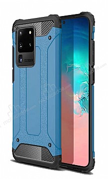 Tough Power Samsung Galaxy S20 Ultra Sper Koruma Mavi Klf