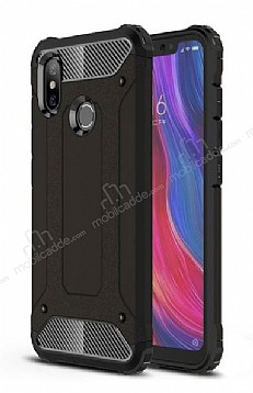 Tough Power Xiaomi Mi 8 Ultra Koruma Siyah Klf