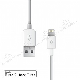 TTEC Lightning Beyaz USB Data Kablosu