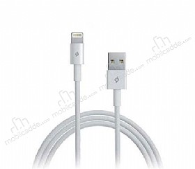 TTEC Lightning USB Beyaz Data Kablosu 1m