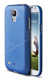 TTEC Samsung i9500 Galaxy S4 Ultra nce Mavi Rubber Klf
