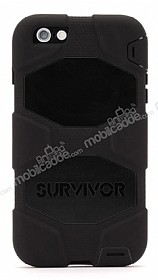 Griffin Survivor All-Terrain iPhone 6 Plus / 6S Plus Ultra Koruma Siyah Klf