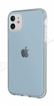 Ugly Rubber Ice Cube iPhone 11 Mavi Silikon Klf