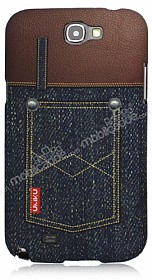 Umku Samsung N7100 Galaxy Note 2 Kot Desenli Sert Rubber Klf