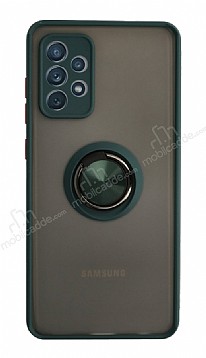 Union Ring Samsung Galaxy A52s 5G Kamera Korumal Yeil Klf