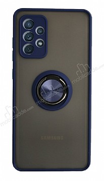 Union Ring Samsung Galaxy A32 4G Kamera Korumal Lacivert Klf