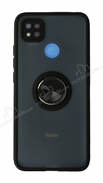 Union Ring Xiaomi Redmi 9C Kamera Korumal Siyah Klf