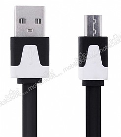Micro USB Siyah Data Kablosu 3m