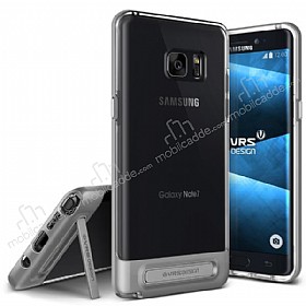 VRS Design Crystal Bumper Samsung Galaxy Note FE Steel Silver Klf