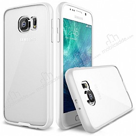 Verus Crystal Bumper Samsung Galaxy S6 Beyaz Klf