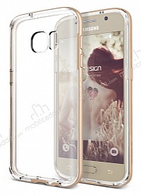 Verus Crystal Bumper Samsung Galaxy S7 Shine Gold Klf