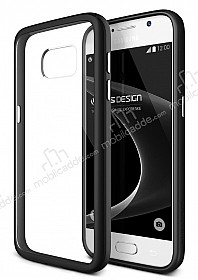 Verus Crystal MIXX Samsung Galaxy S7 Siyah Klf