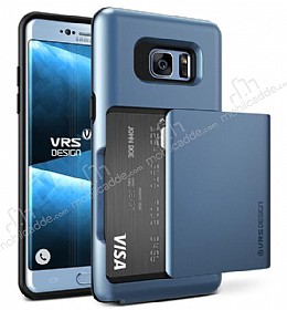 VRS Design Damda Glide Samsung Galaxy Note FE Mavi Klf