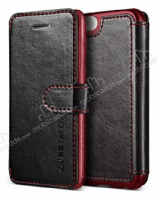 Verus Dandy Layered Leather iPhone SE / 5 / 5S Siyah Klf