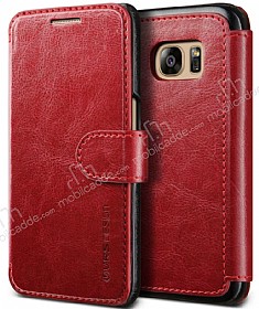 Verus Dandy Layered Leather Samsung Galaxy S7 Krmz Klf